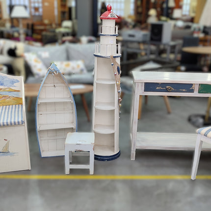 CONJUNTO DE MUEBLES ESTILO MARINERO