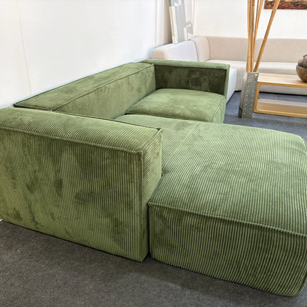 SOFÁ 2 PLAZAS BLOCK VERDE