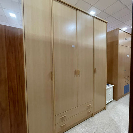 ARMARIO 4 PUERTAS MADERA AGLOMERADO