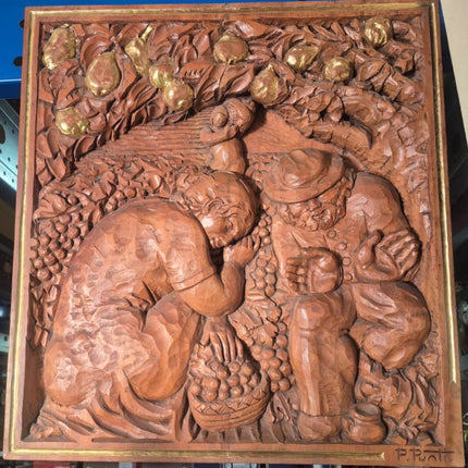 RELIEVE EN MADERA PERE PUNTÍ I TERRA