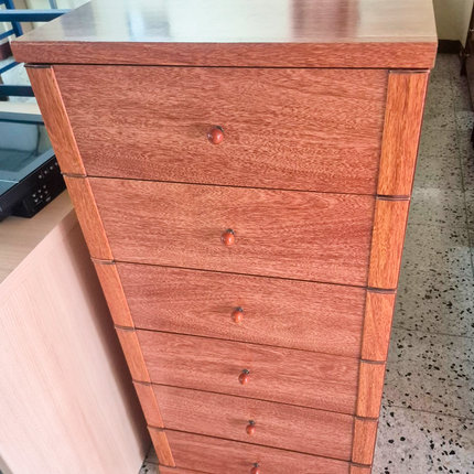 CÓMODA 6 CAJONES MADERA