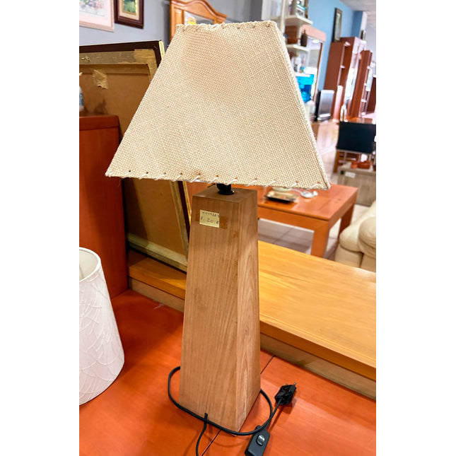 LÁMPARA MADERA