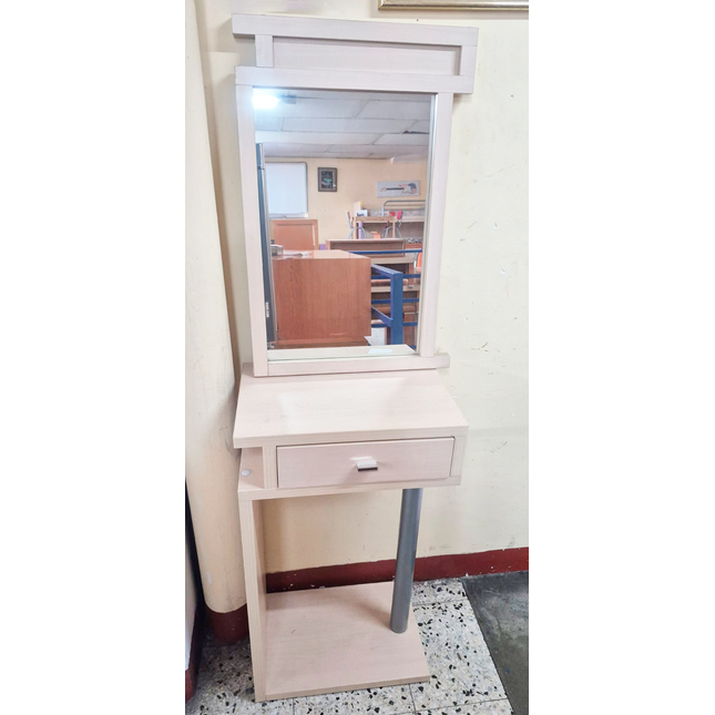 RECIBIDOR DE MADERA CON ESPEJO