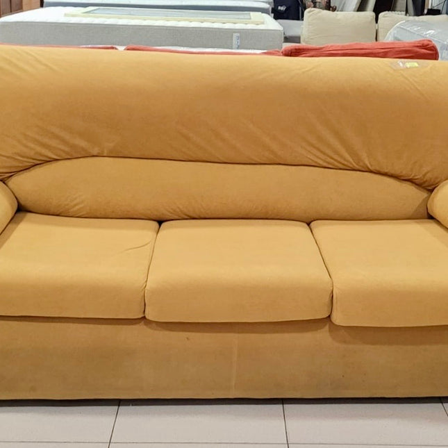 SOFÁ MOSTAZA 3 PLAZAS