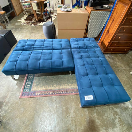 CHAISE LONGE AZUL