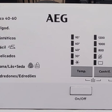 LAVADORA AEG 1-6KG