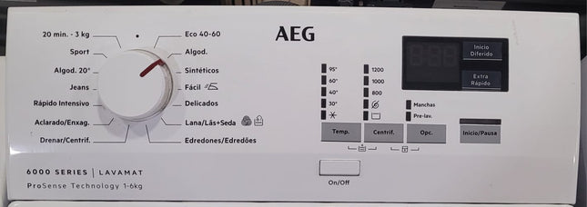 LAVADORA AEG 1-6KG