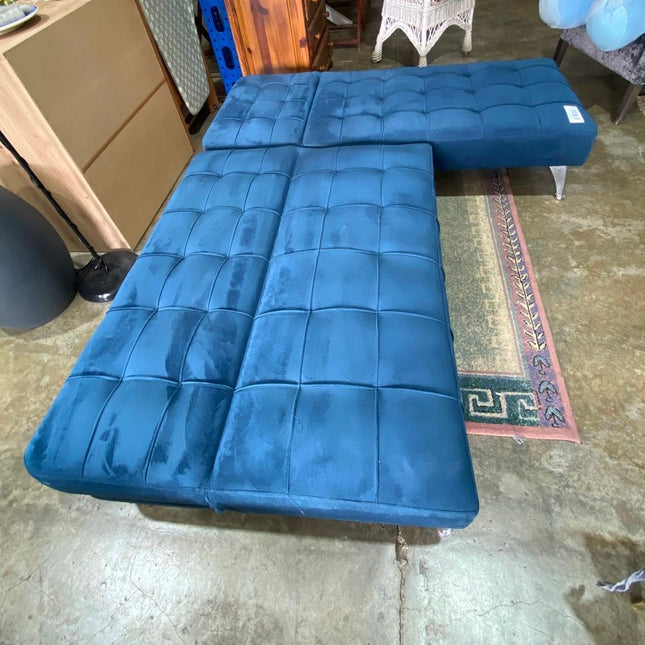 CHAISE LONGE AZUL