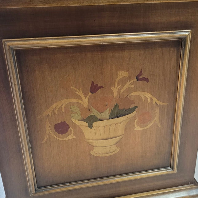 RELOJ DE PIE ANTIGUO DE MADERA