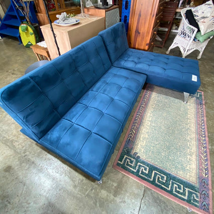 CHAISE LONGE AZUL
