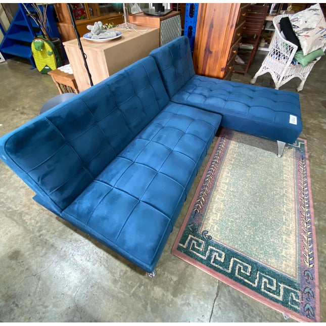 CHAISE LONGE AZUL
