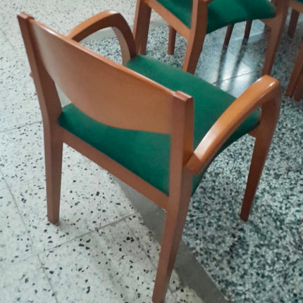 CONJUNTO DE 6 SILLAS DE MADERA