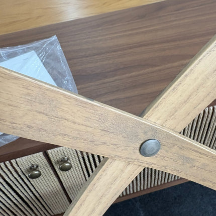 SILLA MADERA Y YUTE