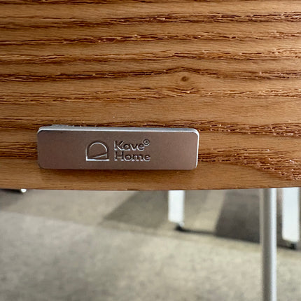 TABURETE EAMY DE PIEL SINTÉTICA BEIGE