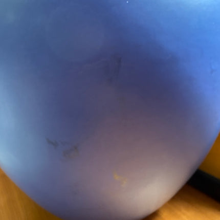LÁMPARAS AZUL  CON PANTALLA ROSA