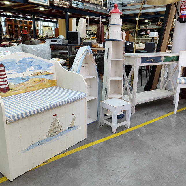CONJUNTO DE MUEBLES ESTILO MARINERO