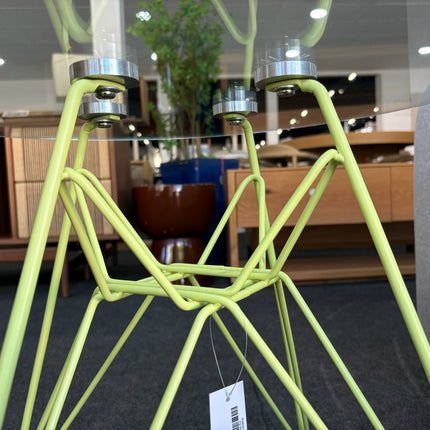 MESA REDONDA DE VIDRIO TEMPLADO