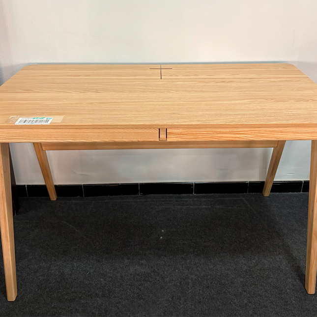 MESA JULIA CHAPA Y MADERA MACIZA DE FRESNO