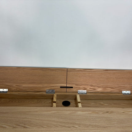 MESA JULIA CHAPA Y MADERA MACIZA DE FRESNO