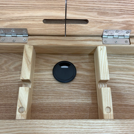 MESA JULIA CHAPA Y MADERA MACIZA DE FRESNO