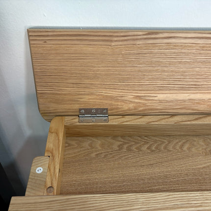 MESA JULIA CHAPA Y MADERA MACIZA DE FRESNO