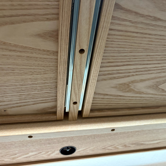 MESA JULIA CHAPA Y MADERA MACIZA DE FRESNO