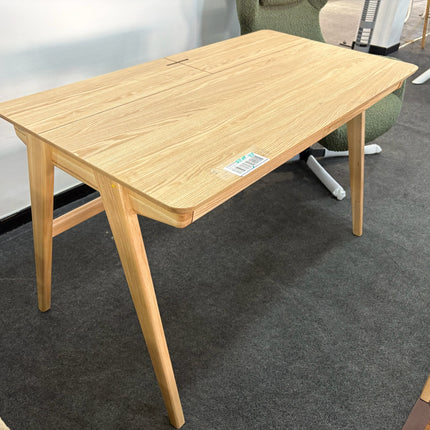 MESA JULIA CHAPA Y MADERA MACIZA DE FRESNO