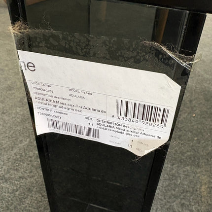 MESA AUXILIAR DE VIDRIO ADULARIA