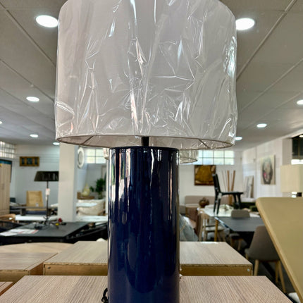 LÁMPARA AZUL DE MESA TONERIC