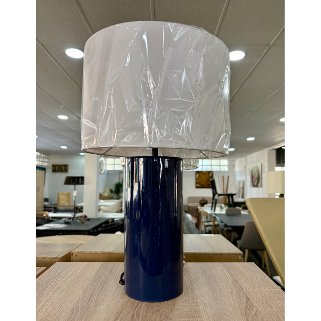 LÁMPARA AZUL DE MESA TONERIC