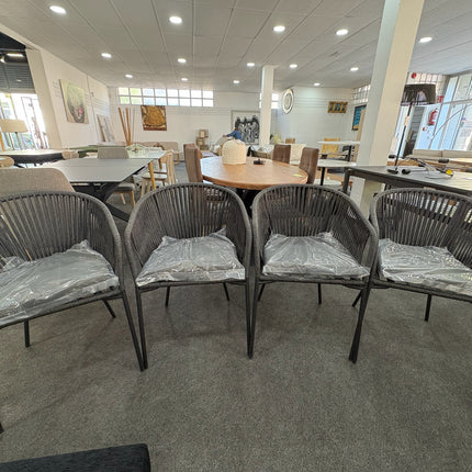 JUEGO DE 4 SILLAS DE CUERDA YANET