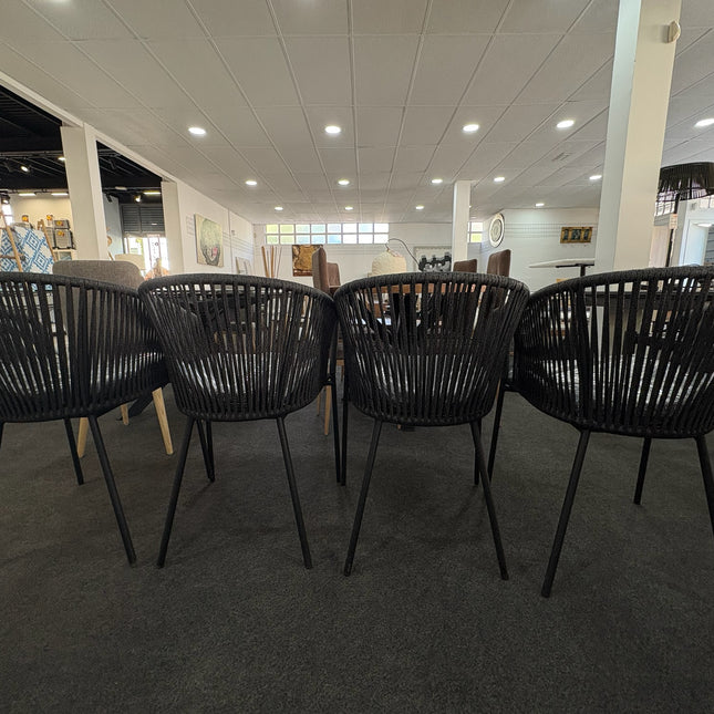 JUEGO DE 4 SILLAS DE CUERDA YANET