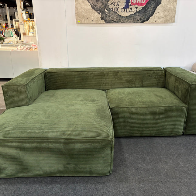 SOFÁ 2 PLAZAS BLOCK VERDE