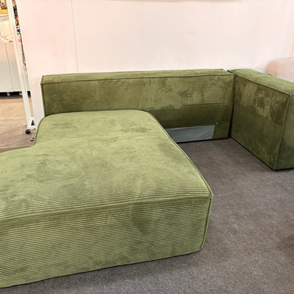 SOFÁ 2 PLAZAS BLOCK VERDE