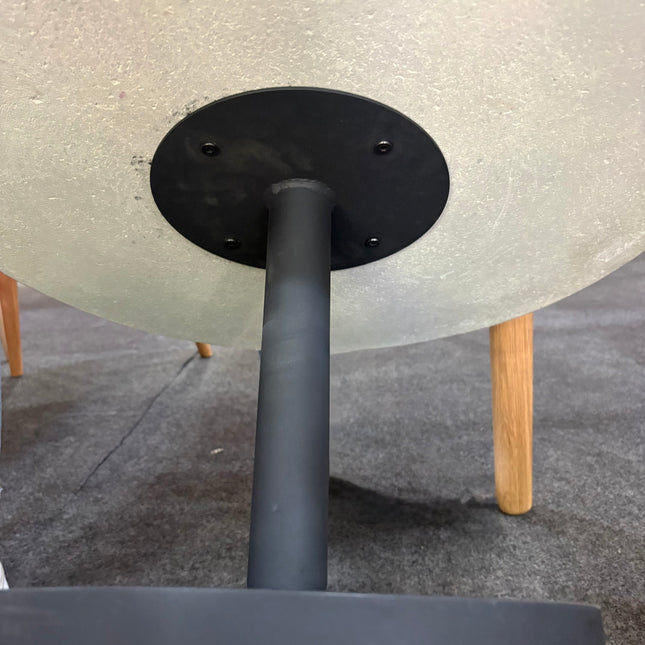 MESA AUXILIAR DELANO DE TERRAZO GRIS