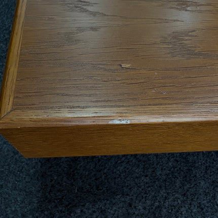 MESA DE CENTRO MADERA Y VIDRIO