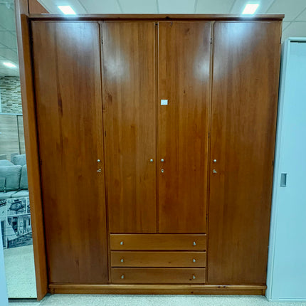 ARMARIO DE MADERA 4 PUERTAS