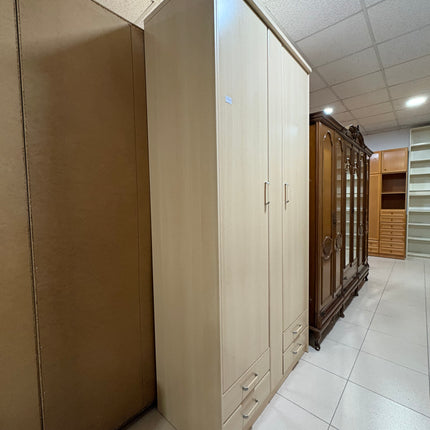 ARMARIO DOS PUERTAS CUATRO CAJONES