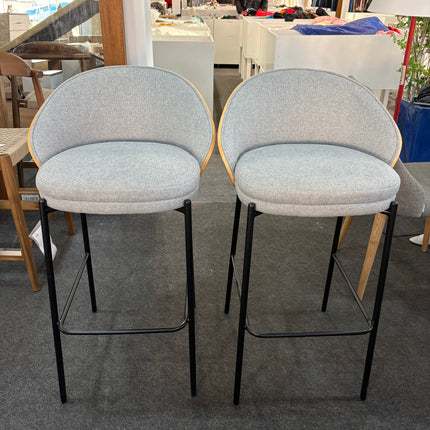 TABURETES EAMY CHENILLA