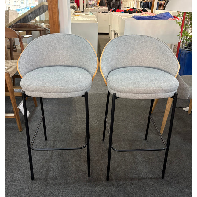 TABURETES EAMY CHENILLA