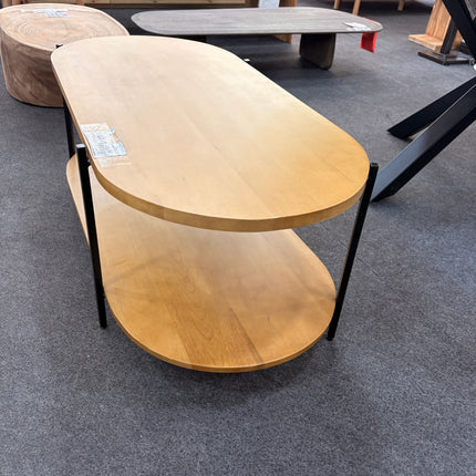 MESA DE CENTRO OVALADA "PALMIA"