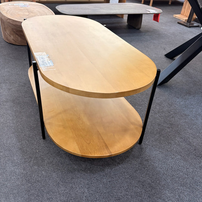 MESA DE CENTRO OVALADA "PALMIA"