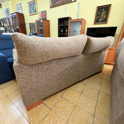 SOFÁ BIPLAZA GRIS TELA