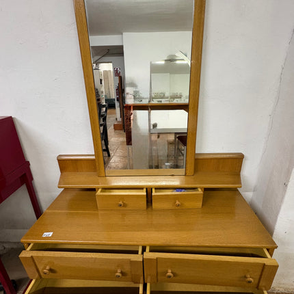 TOCADOR MADERA CON ESPEJO