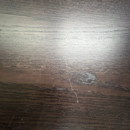 MESA EXTENSIBLE DE MADERA OSCURA