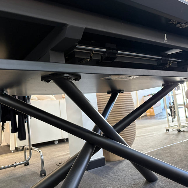 MESA EXTENSIBLE THEONE PORCELÁNICO BLANCO