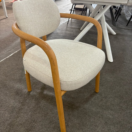 2 SILLAS "MELQUI" BEIGE