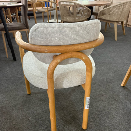 2 SILLAS "MELQUI" BEIGE