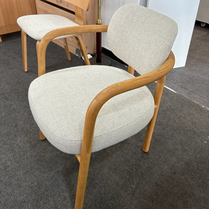 2 SILLAS "MELQUI" BEIGE