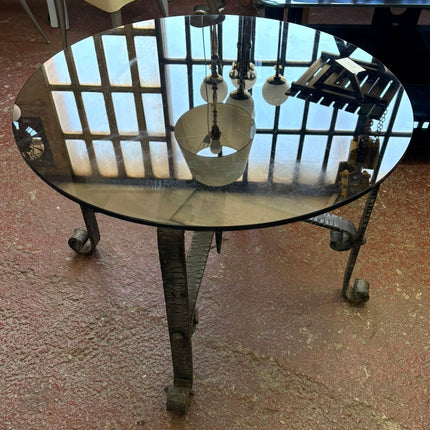 MESA DE CENTRO REDONDA